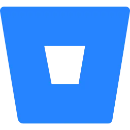 Логотип технології для розробки з використанням Bitbucket
