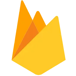 Логотип технології для розробки з використанням Firebase