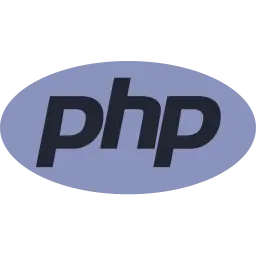 Логотип технології для розробки з використанням Php