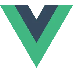 Logo related to technology VueJs